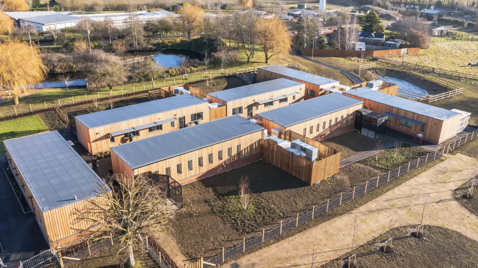 Cat Centre aerial view