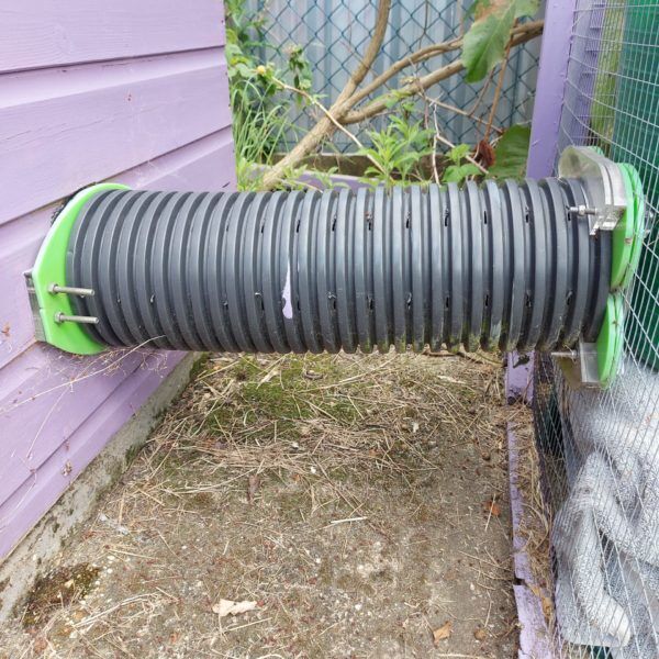 Connecting a run and large enclosure