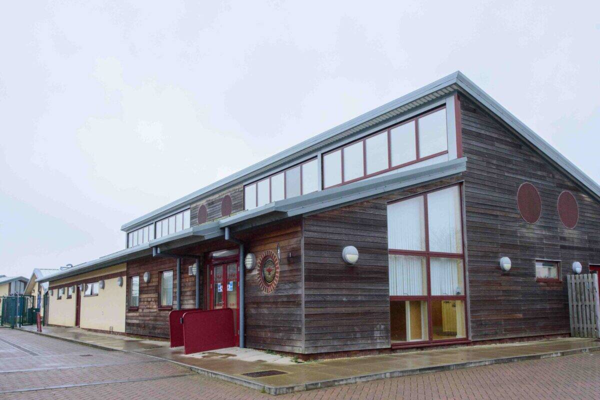 An external view of Woodgreen's veterinary surgery