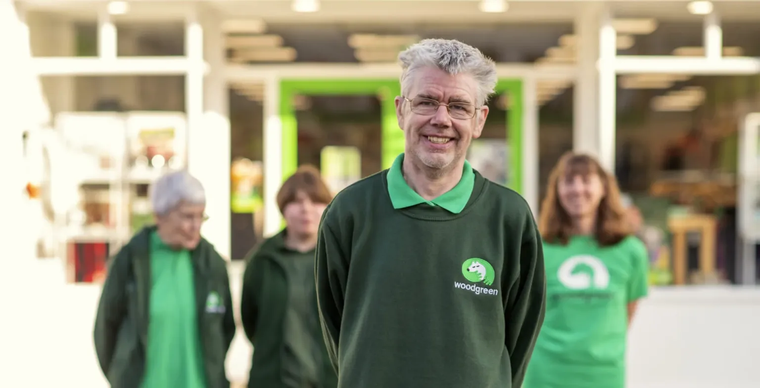 Woodgreen Pets Charity volunteers in Huntingdon