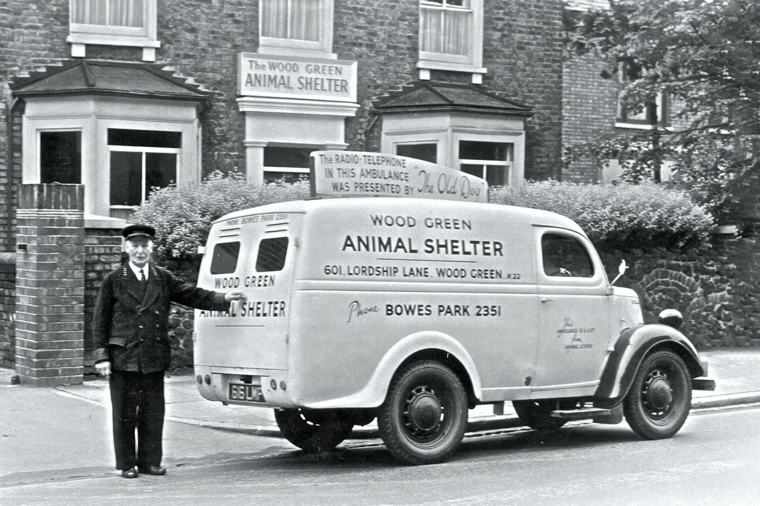 Historic image - Woodgreen Ambulance